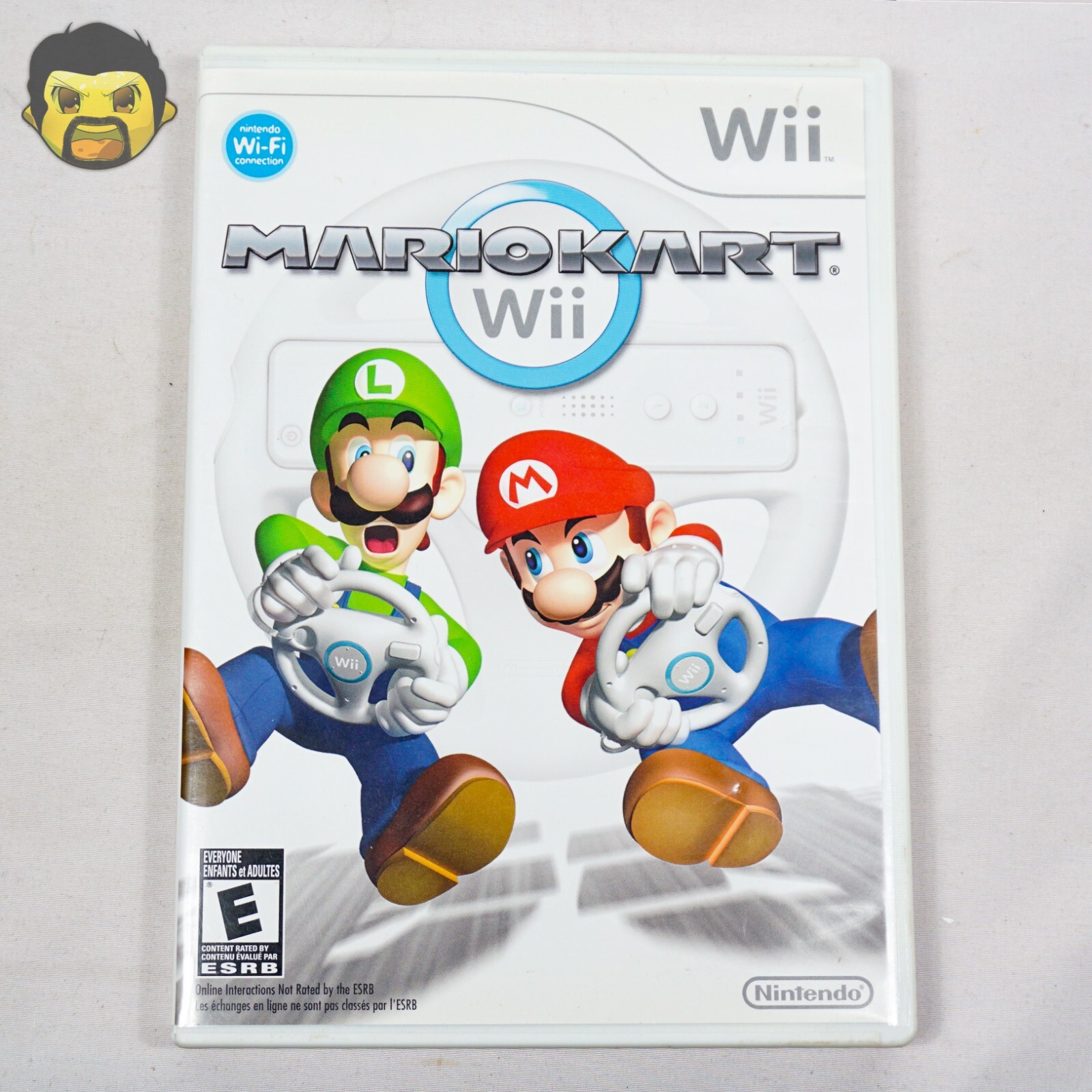Mario Kart Wii Game CIB Nintendo Wii 2008 Complete with Manual Reg Card & Ad E