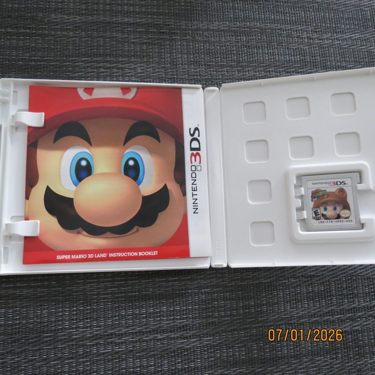 Super Mario 3D Land Nintendo 3DS Complete W/Manual & Clean Case in VGC