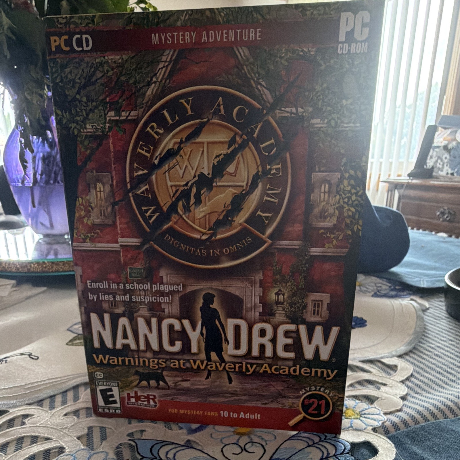 Her Interactive Nancy Drew: Warnings at Waverly Academy PC Mystery Game (2009) E
