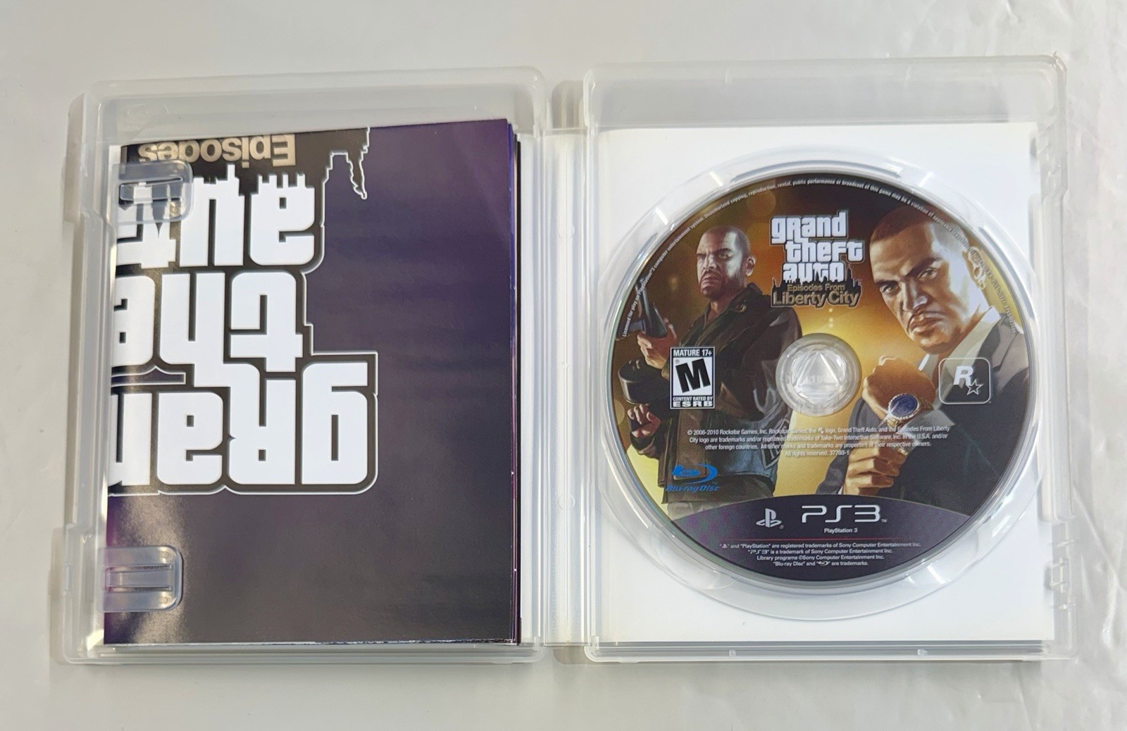 Grand Theft Auto Episodes From Liberty City PS3 Sony PlayStation 3 Complete CIB