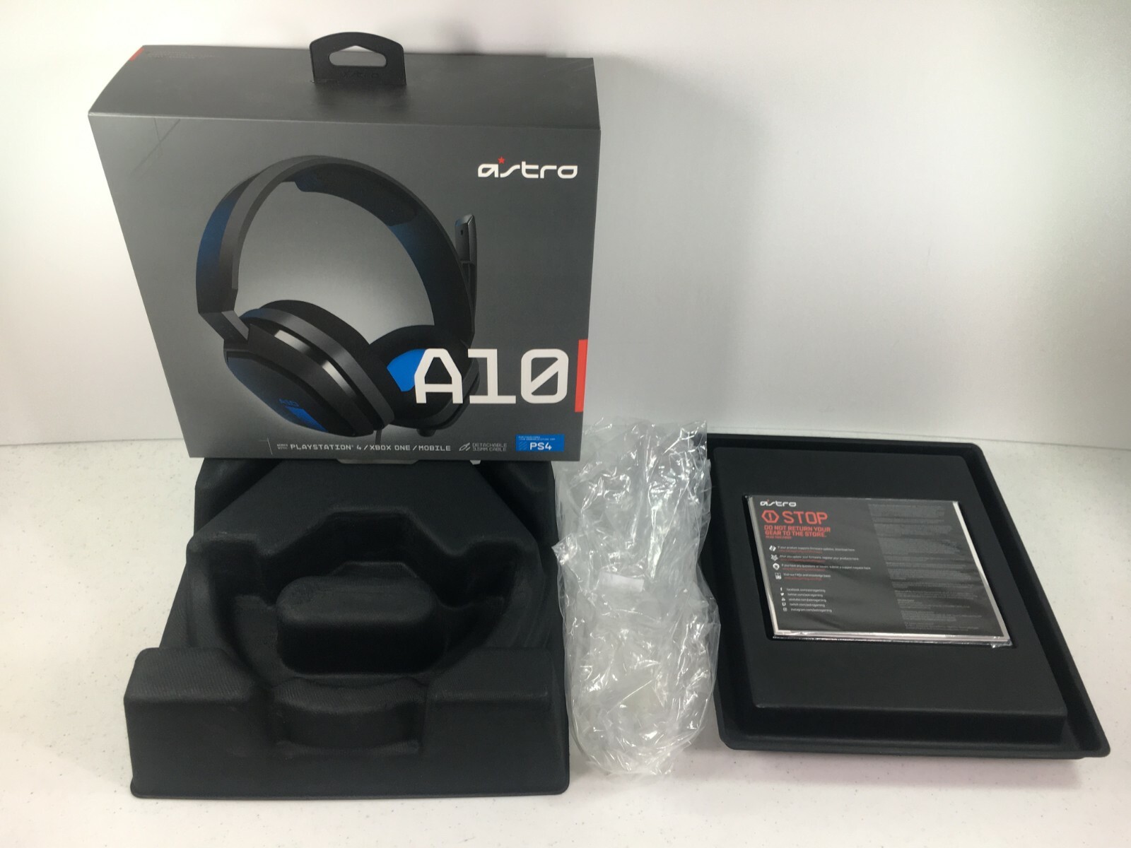 Replacement EMPTY BOX ONLY Astro A10 Sony Playstation PS4 Headset Authentic OEM