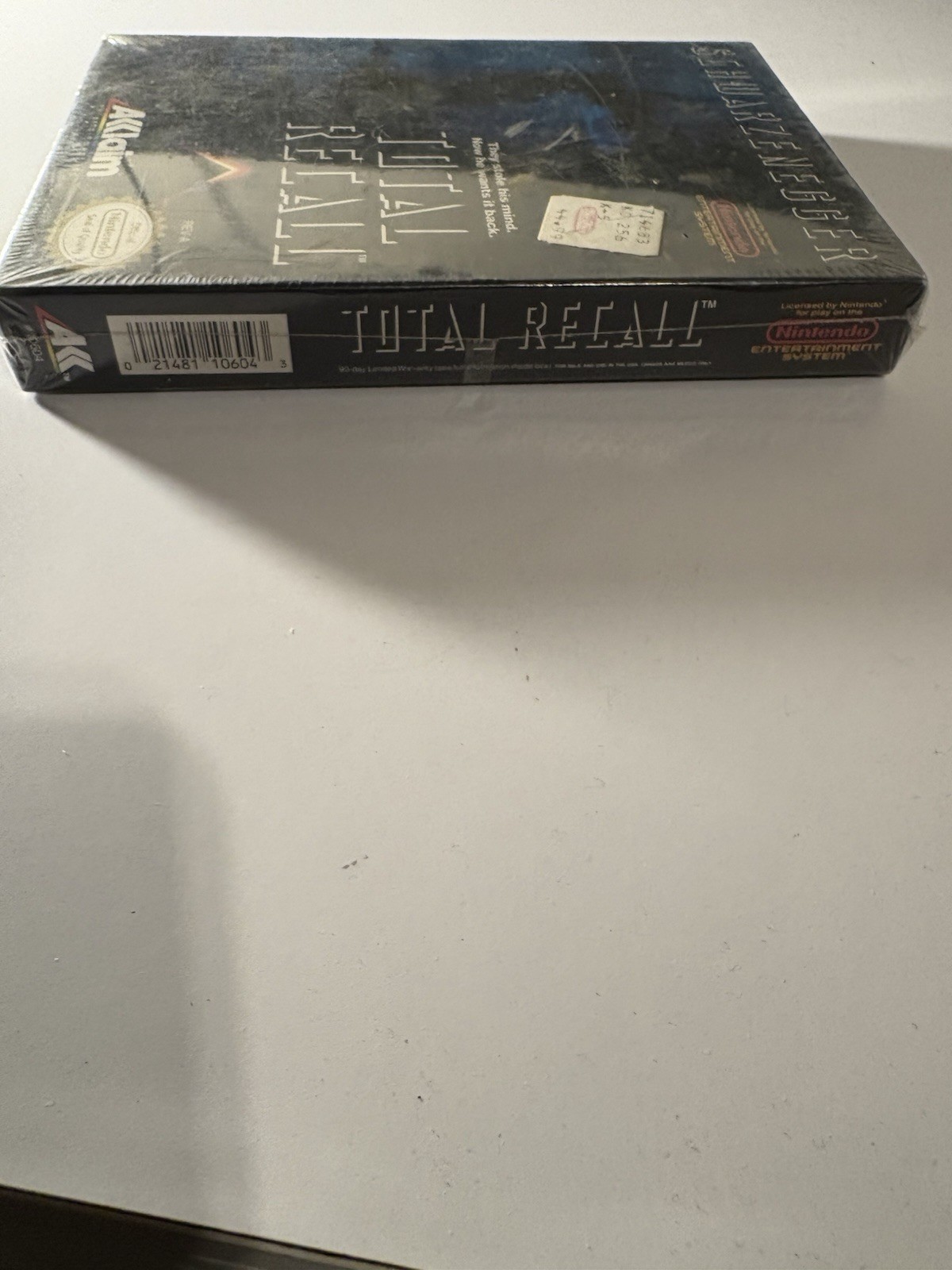 Total Recall (Nintendo NES, 1990) H-Seam Sealed NOS NIB