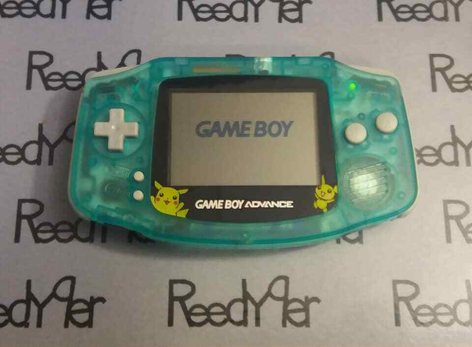 *MINT* Glow in the Dark Nintendo GameBoy Advance Pokemon System GBA Game boy