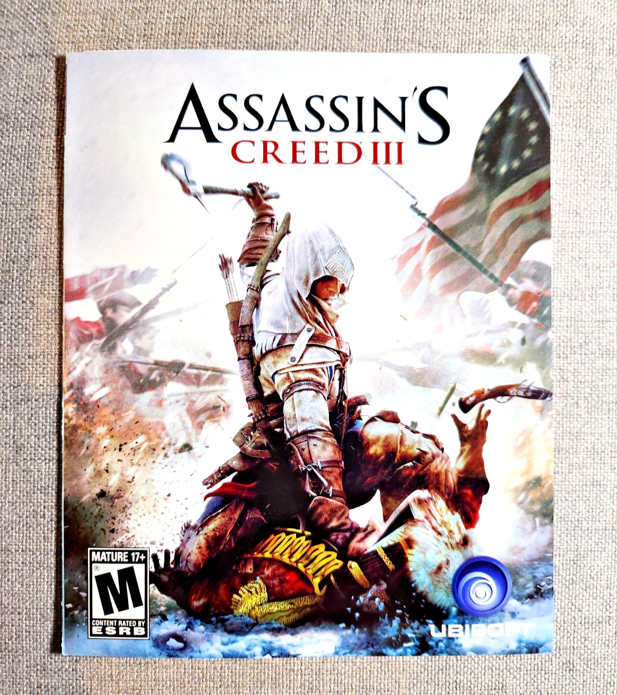 Assassin’s Creed III 3 – Insert Art Only – PlayStation 3