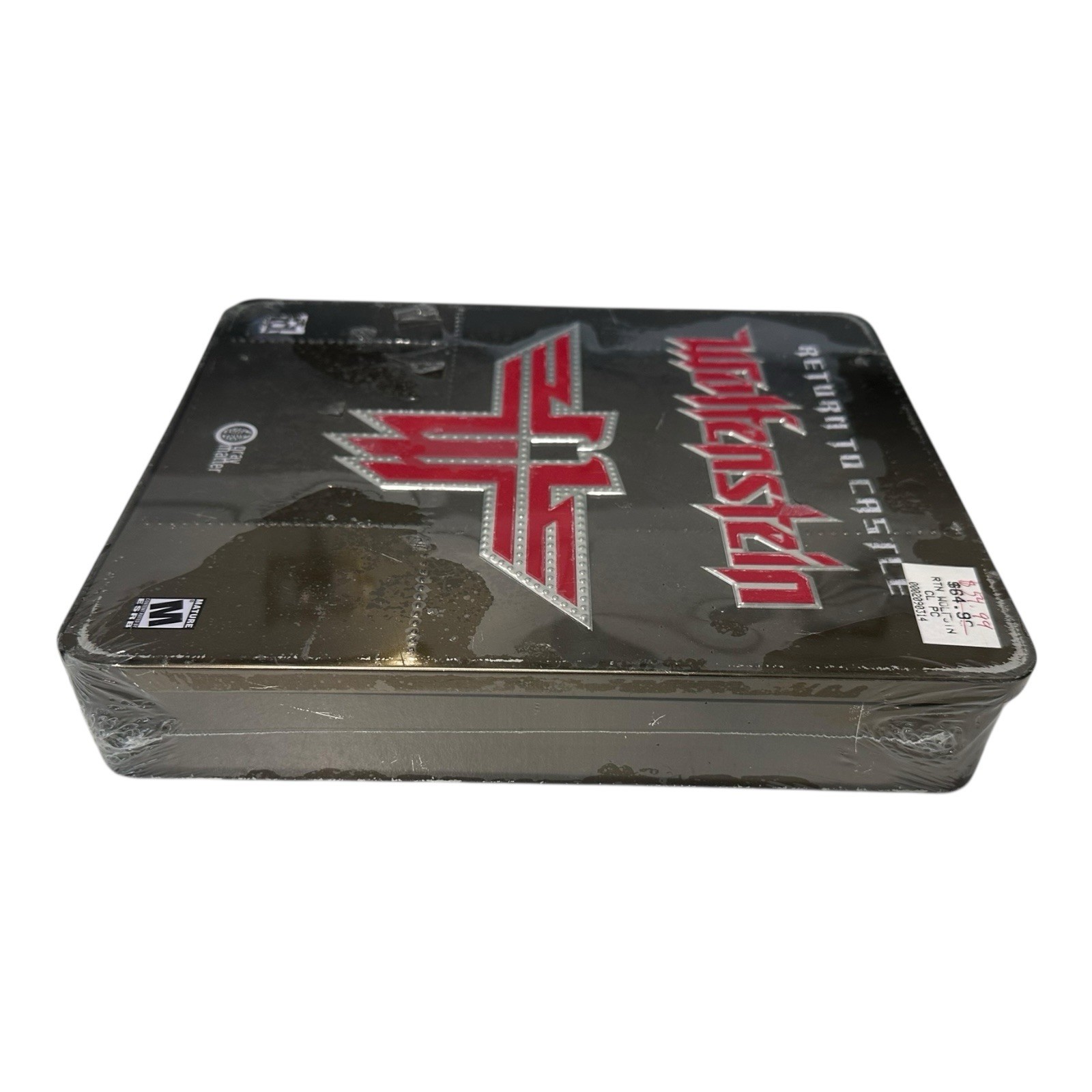 Return to Castle Wolfenstein: Limited Edition (PC 2001) NEW SEALED METAL BOX TIN
