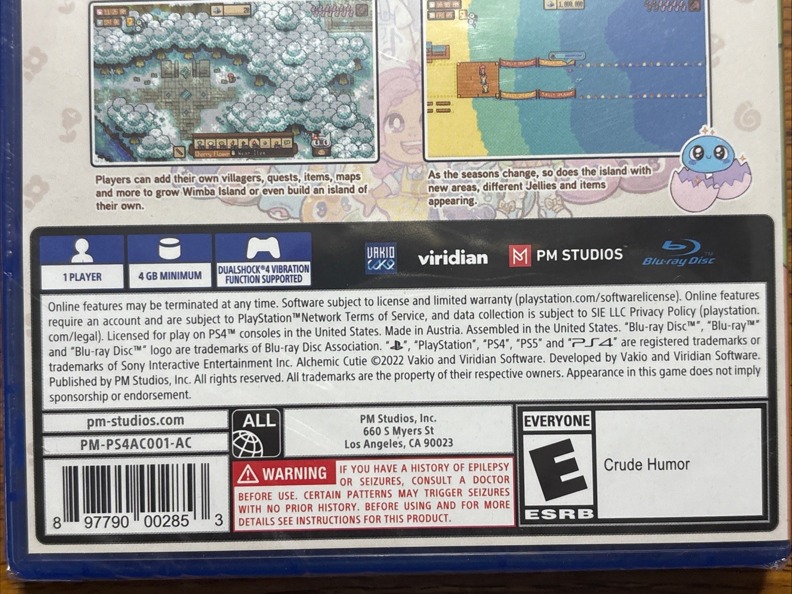Alchemic Cutie (Sony PlayStation 4, 2022) Brand New Sealed