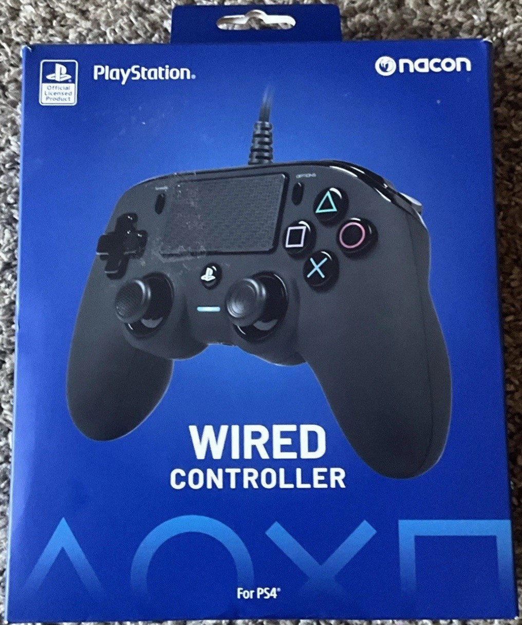 Sony PlayStation 4 – Nacon Wired Controller for PlayStation 4 PS4 CIB TESTED