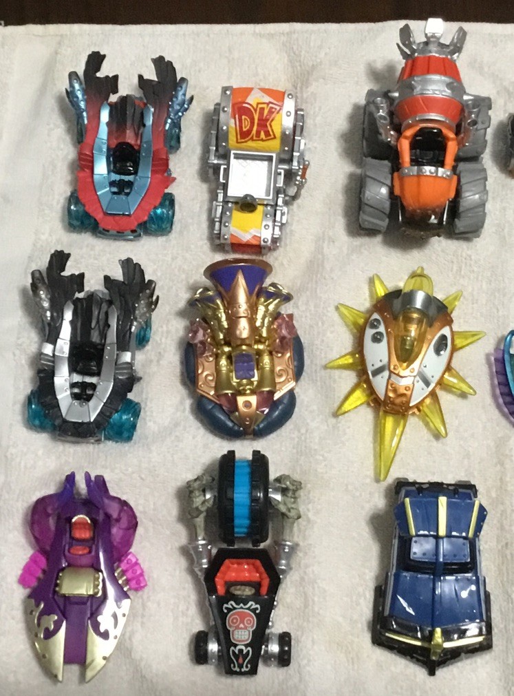Activision Skylanders Superchargers Vehicles,- (Lot of 17), Used