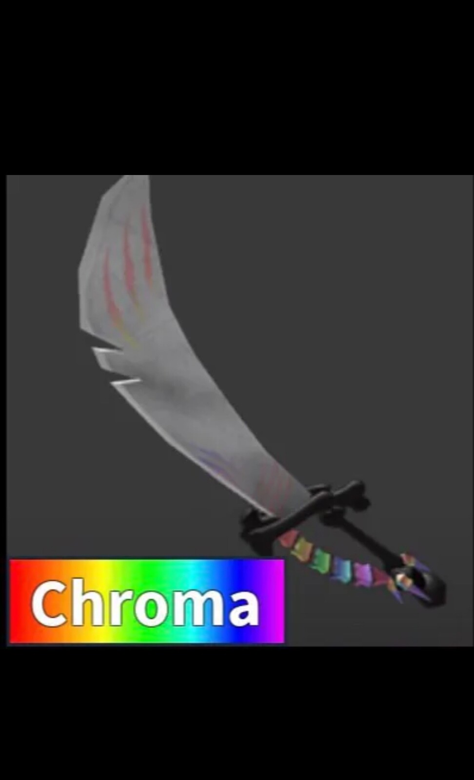 💕 ROBLOX Chroma Boneblade Godly MM2 Murder Mystery 2! (READ DESC)