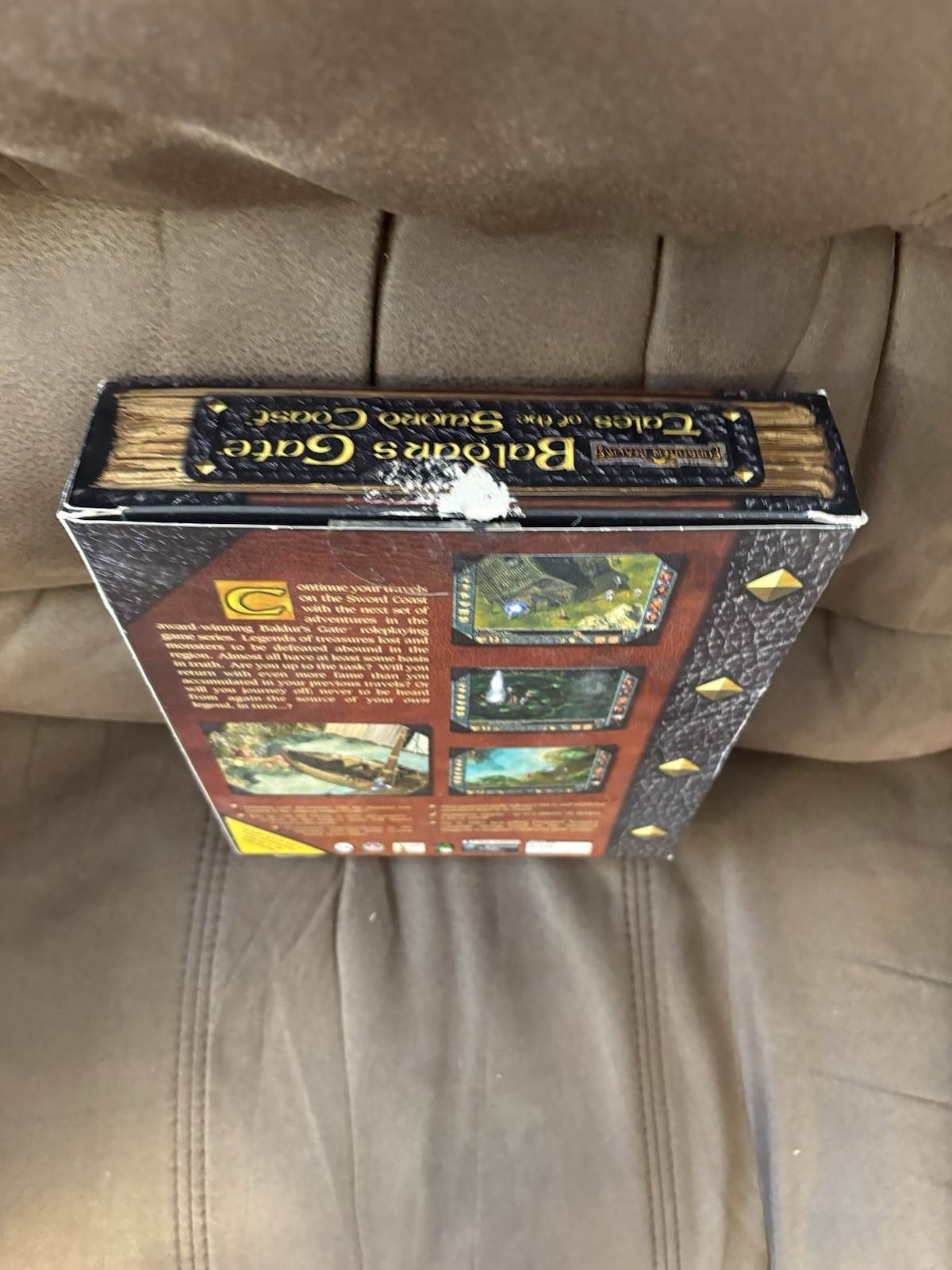 Baldur’s Gate Tales Sword Coast Big Box PC CIB Sealed Disc