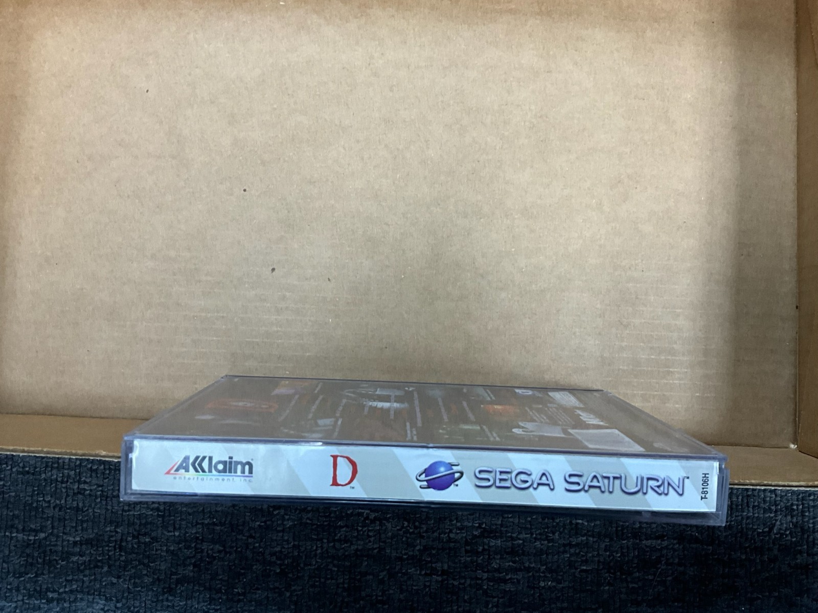 D For Sega Saturn Complete In Box CIB Great Shape