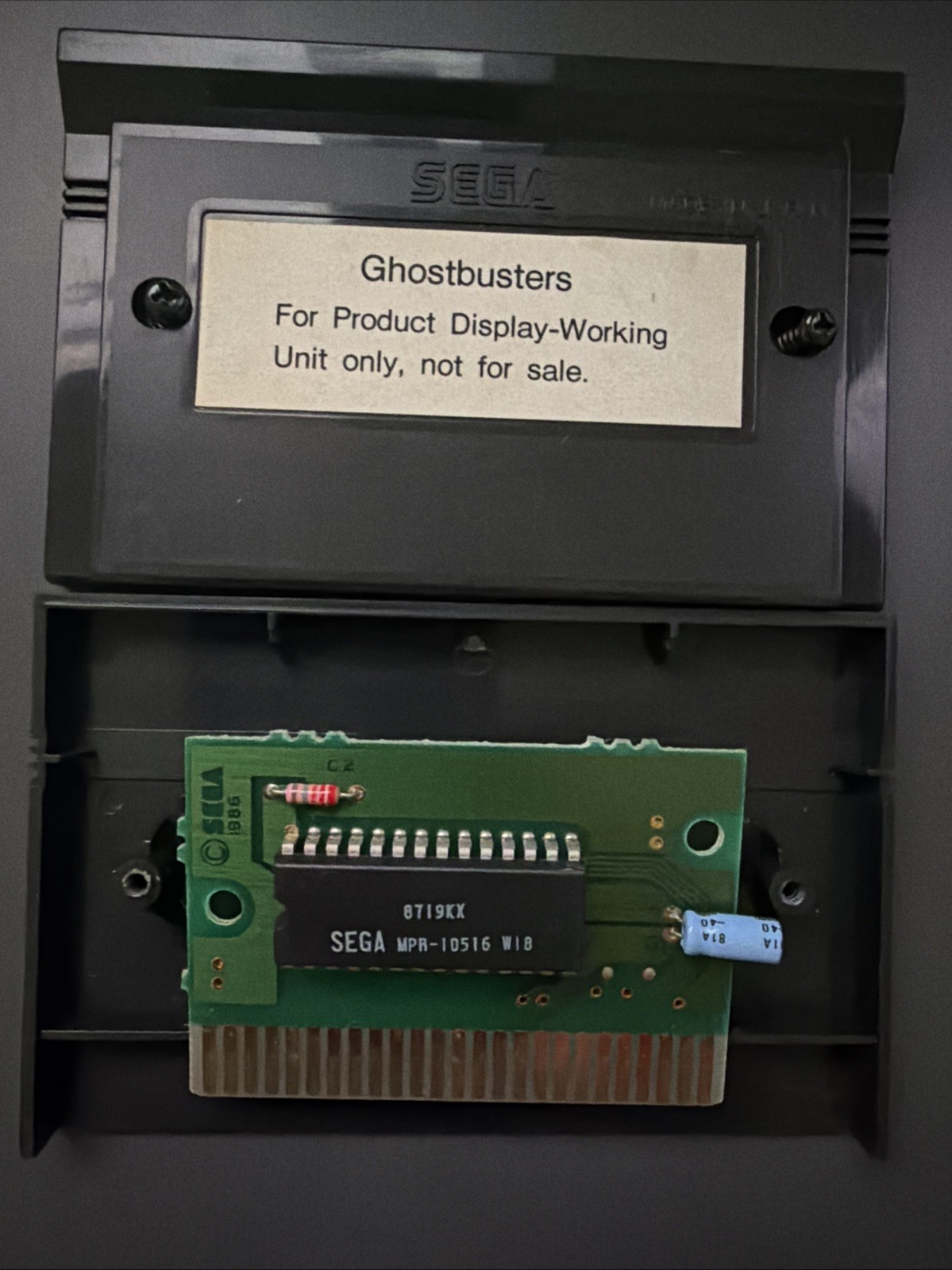 Ghostbusters- Kiosk – Demo Cartridge (Sega Master System SMS)