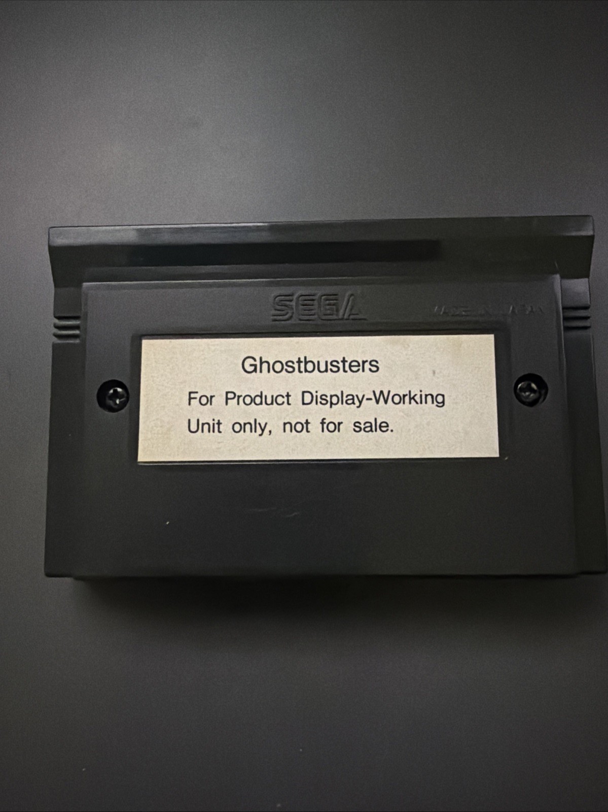 Ghostbusters- Kiosk – Demo Cartridge (Sega Master System SMS)