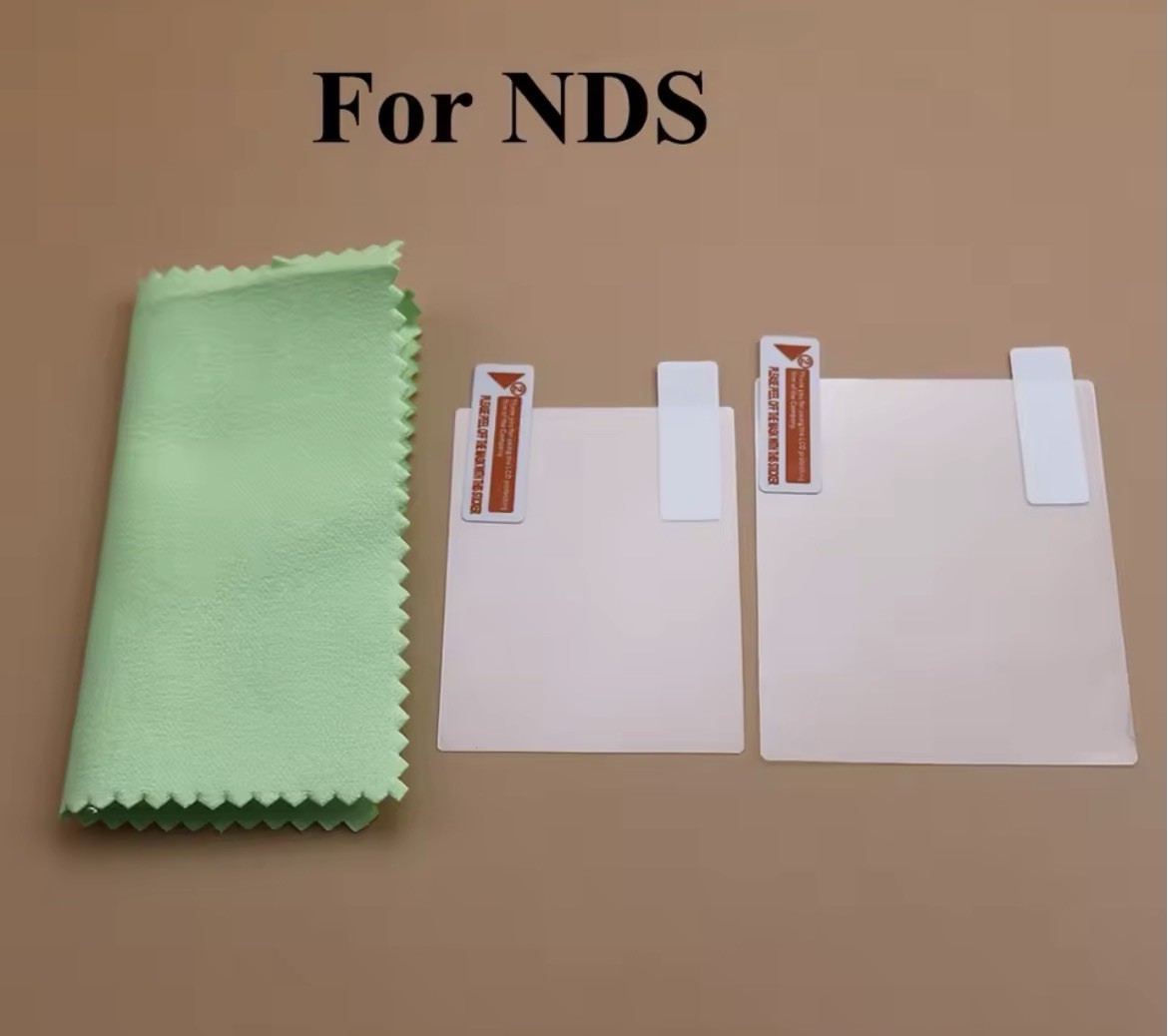 Top Bottom Clear Protective Film For Nintend NDS DSi NDSi XL LL Screen Protector