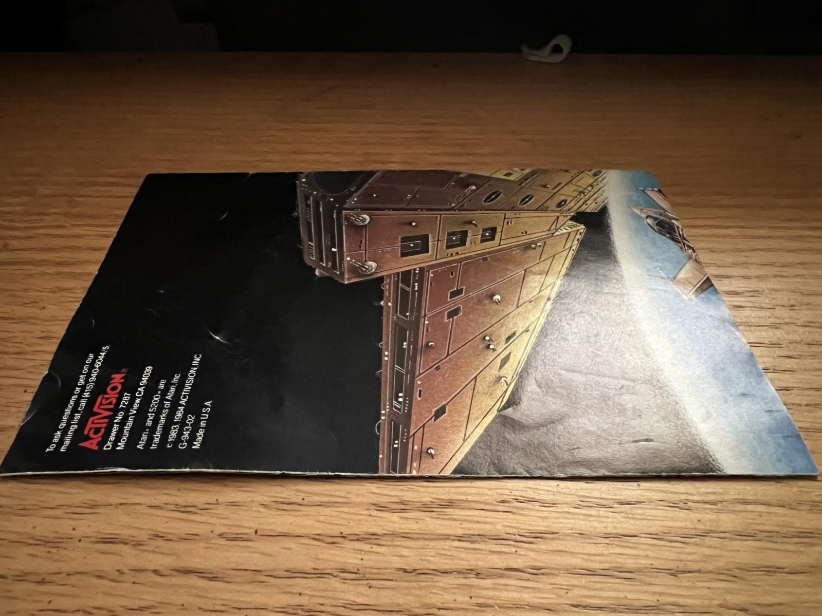 Dreadnaught Factor (Atari 5200, 1983) W/Manual – Tested