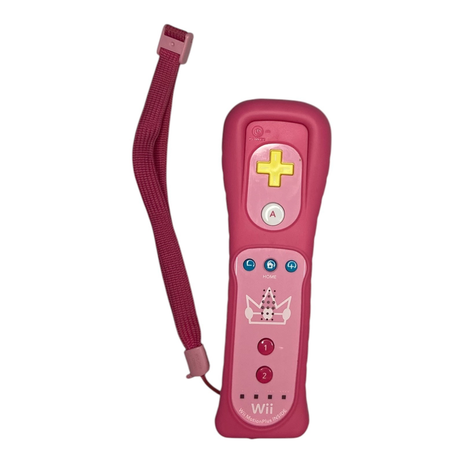 Genuine Nintendo Wii Princess Peach Edition Remote Plus Motion Controller – Pink