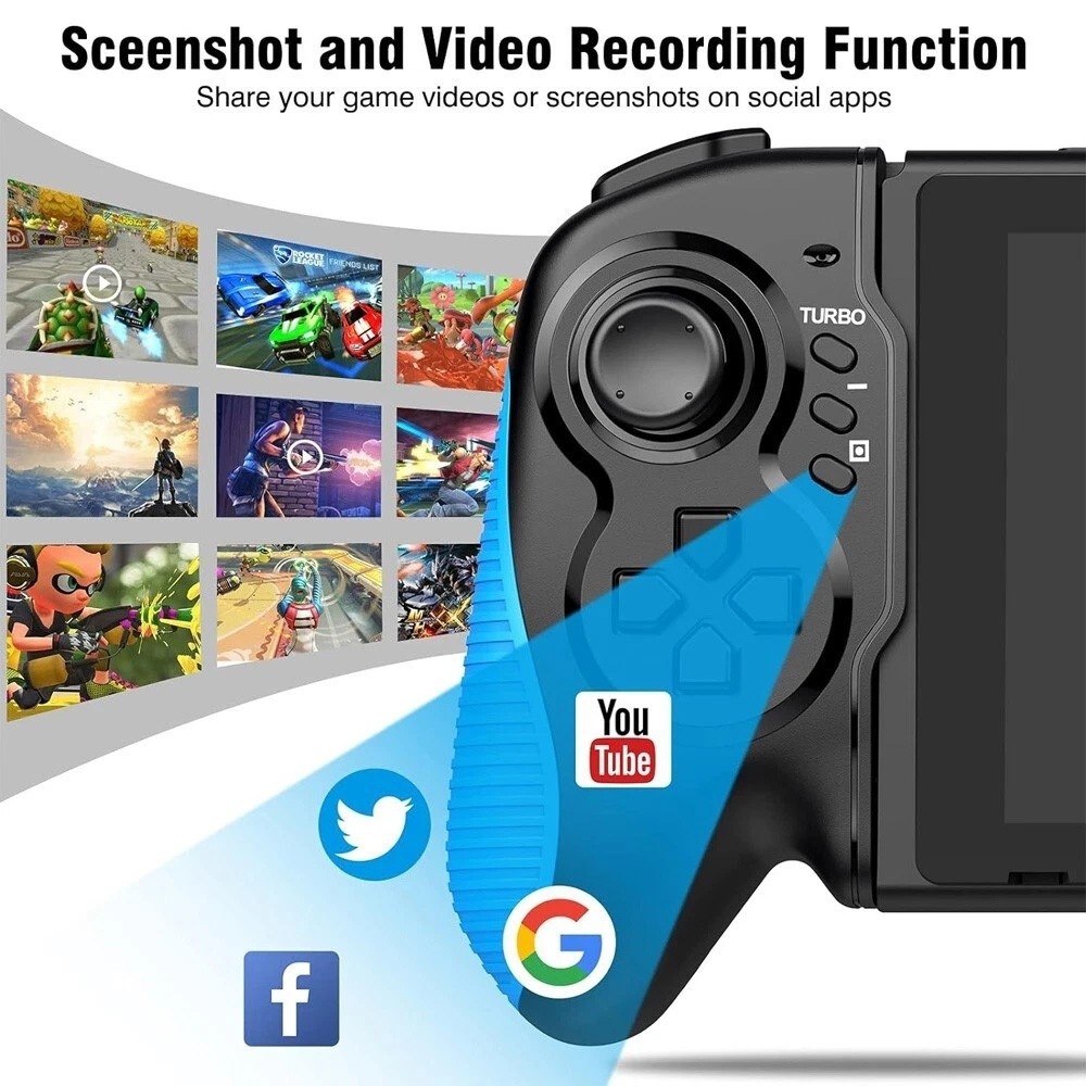 Gamepad Dual Vibration Handheld Controller For Nintendo Switch Joy-Con Game Grip