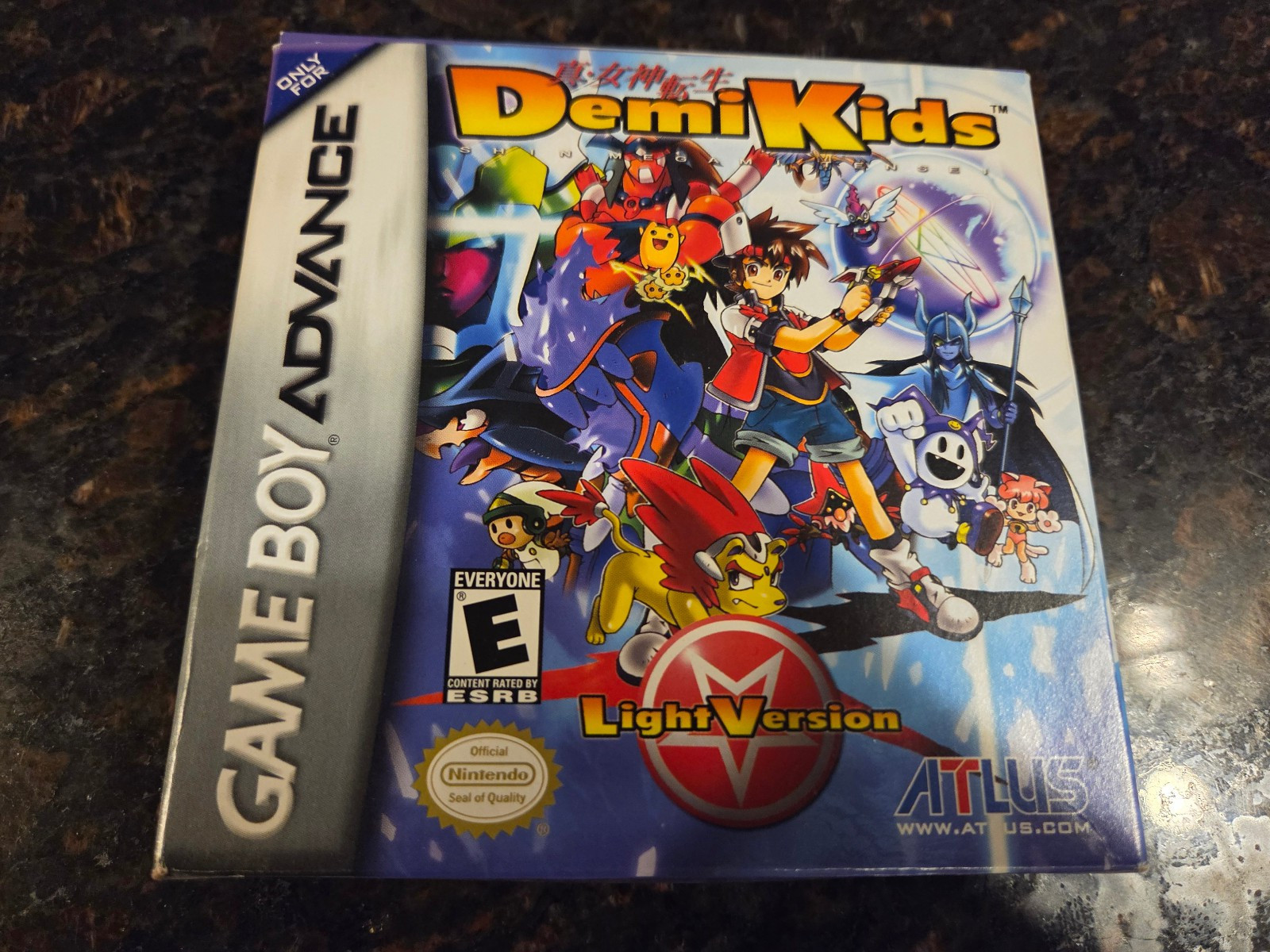 DemiKids: Light Version (Nintendo Game Boy Advance, 2003) GBA Complete CIB