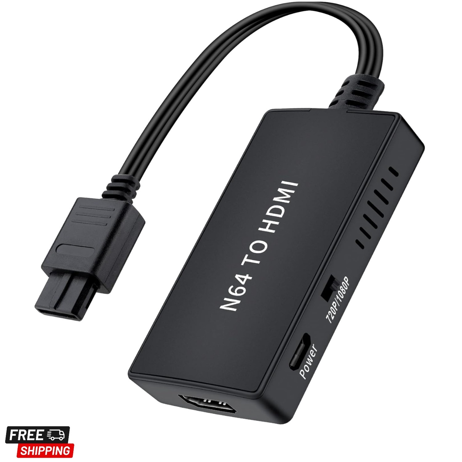 N64 to HDMI Converter Adapter, Converter for N64 /Gamecube/Super NES Game Vid…