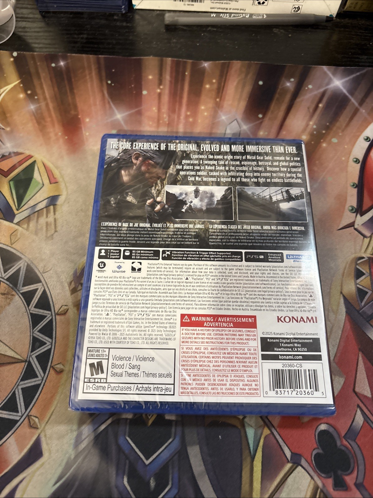Metal Gear Solid Delta: Snake Eater Tactical Edition ( PlayStation 5 / PS5) NEW