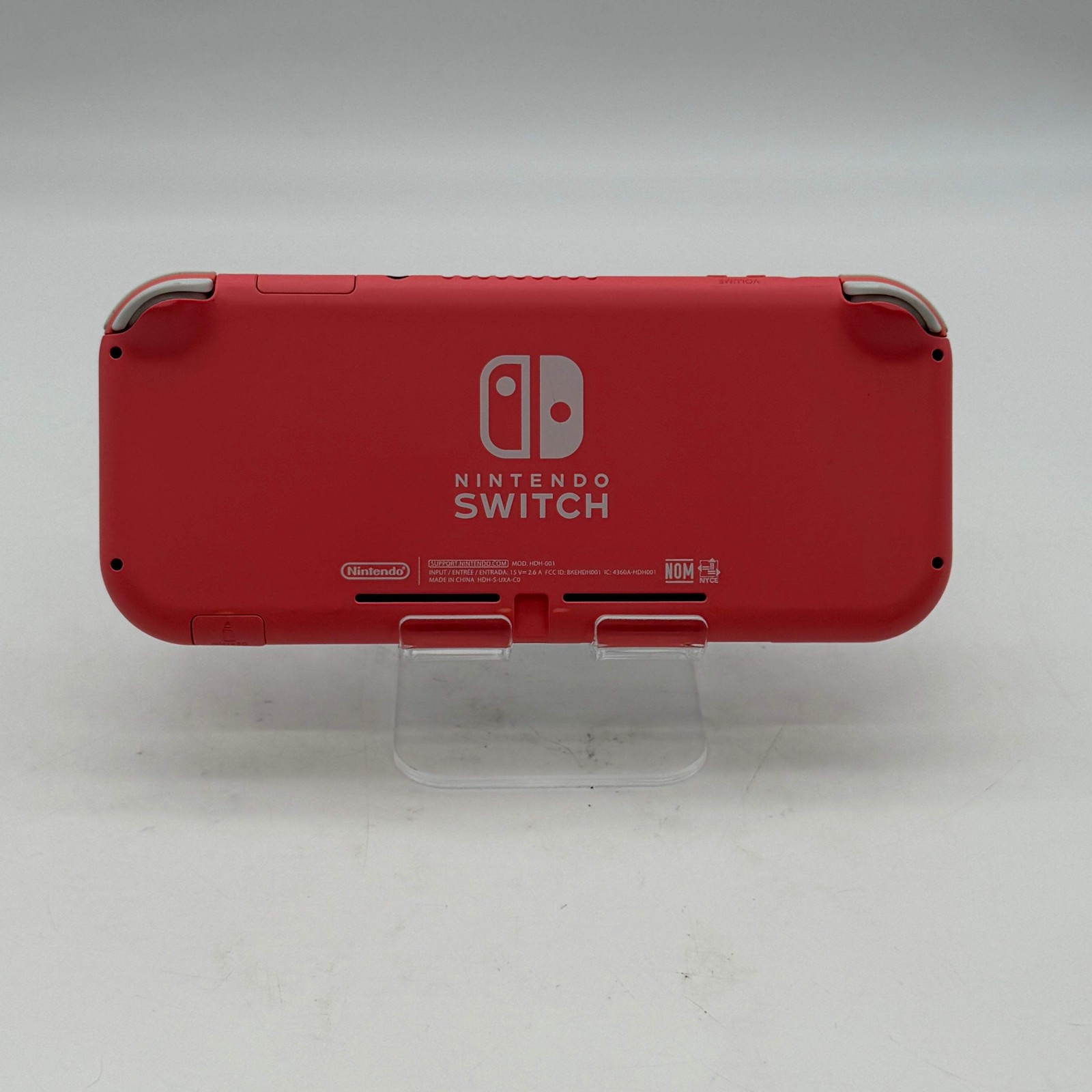 Nintendo Switch Lite Coral Handheld Video Game System Pink & Minecraft Game