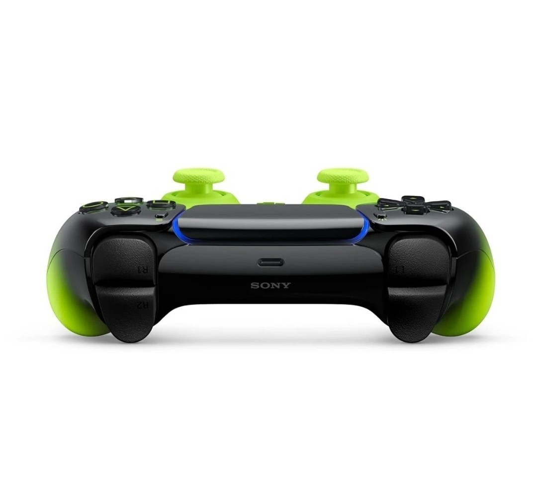 NEW NEON Sony PLAYSTATION 5 DualSense WIRELESS Controller REMIX GREEN Two Tone
