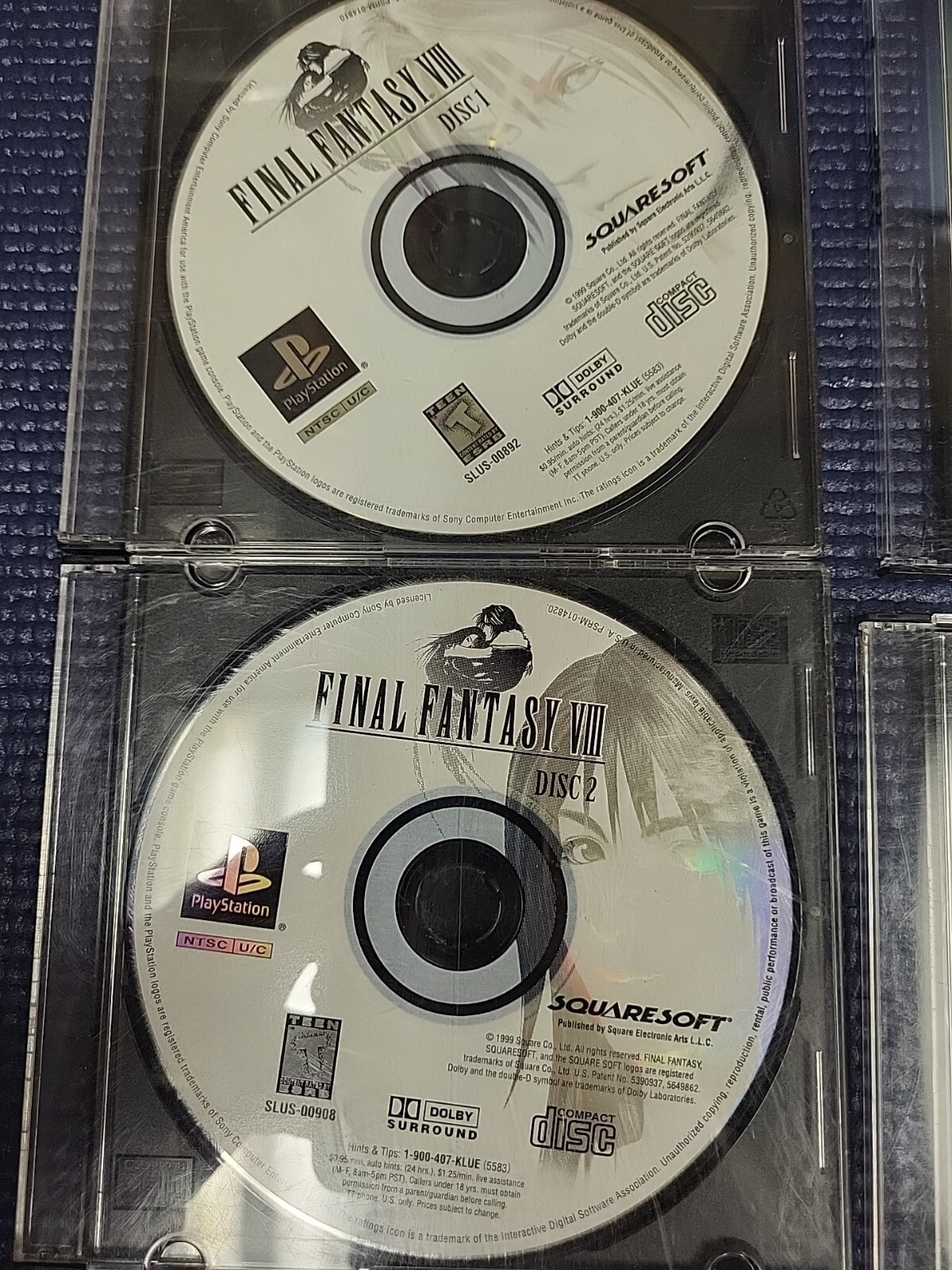 Lot of 8 Games +2 PS1 PSX PlayStation, condition varies, see description please