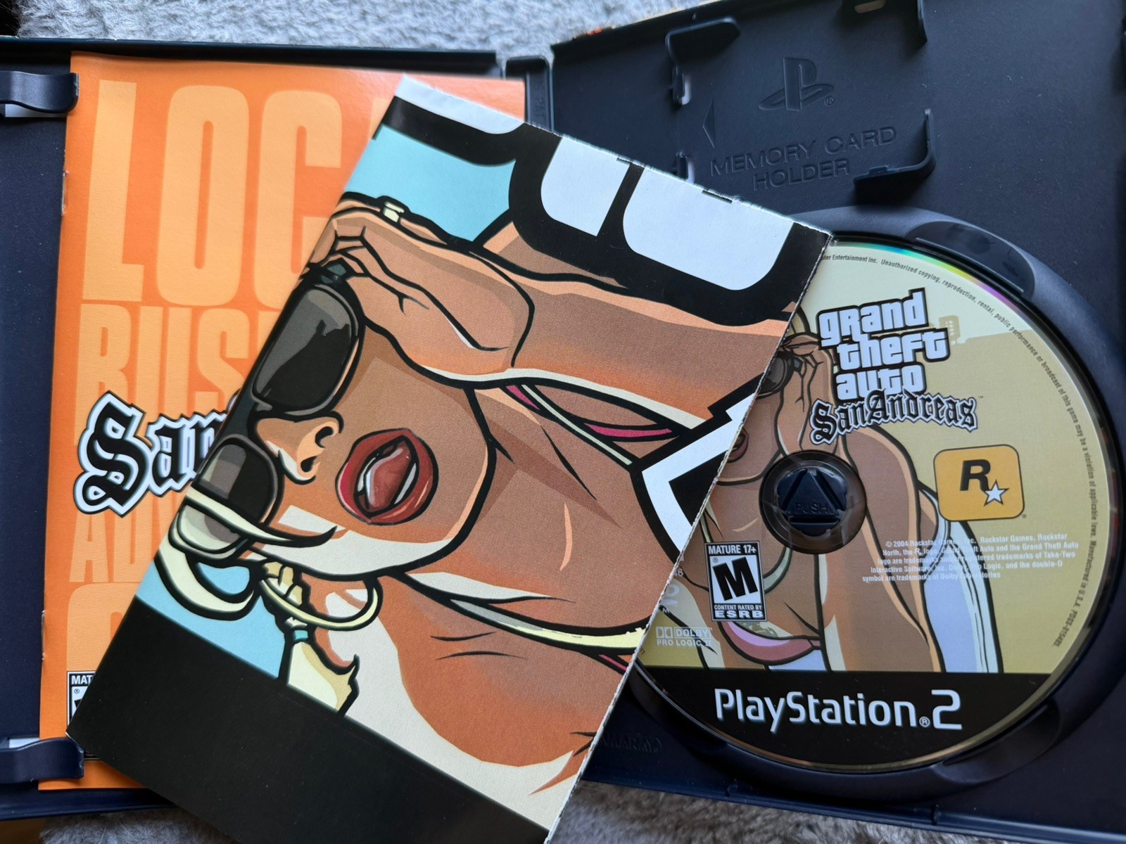 Grand Theft Auto: Liberty City Stories – CIB W/manual +3 gta titles PS2