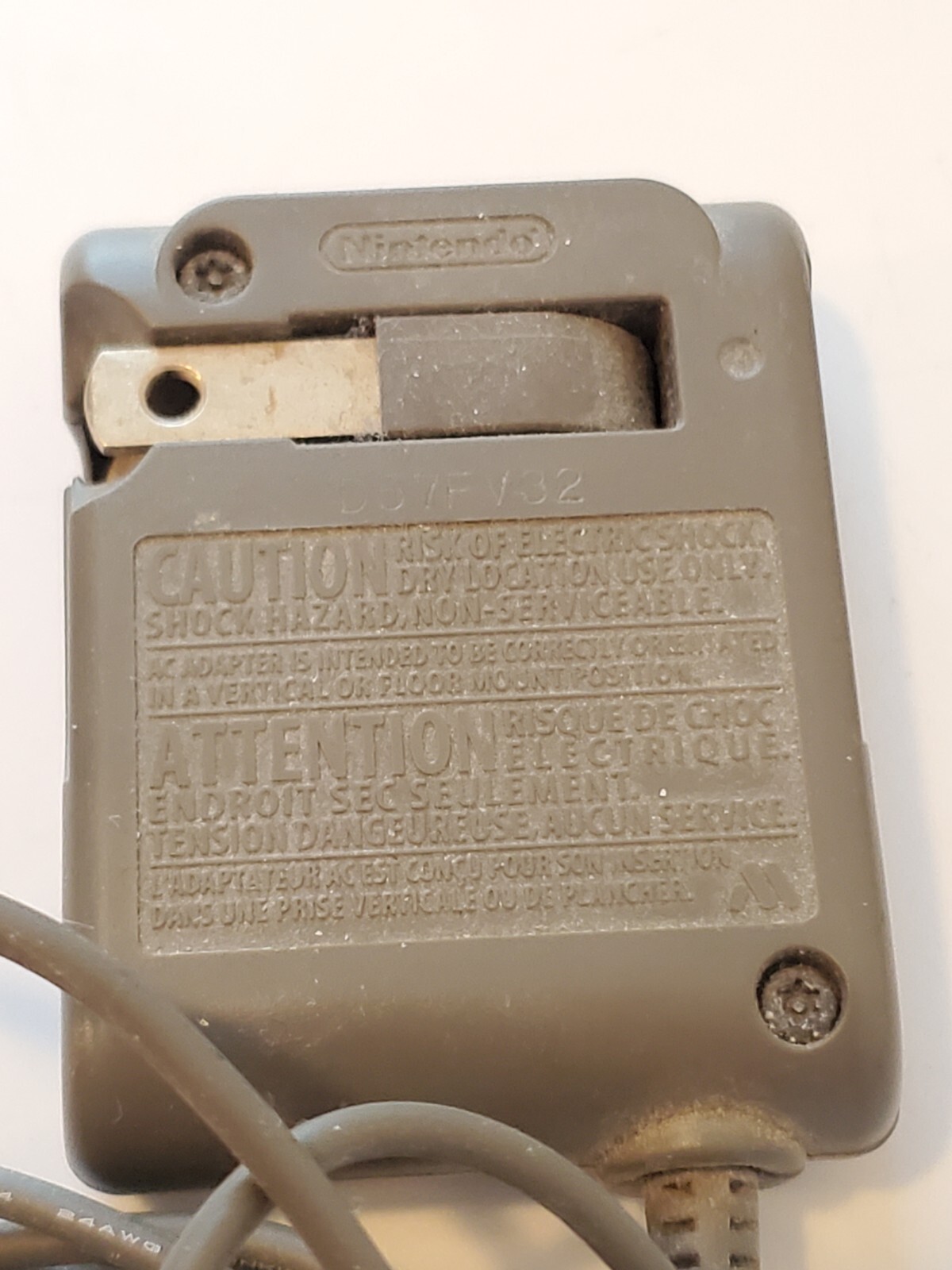 Nintendo DS Lite AC Adapter Charger Wall Plug USG-002 USG-001