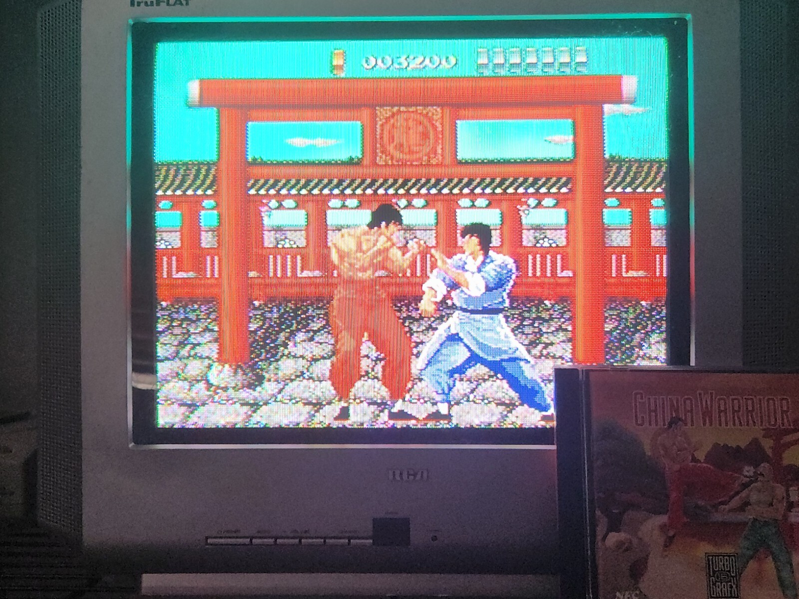 China Warrior(Nec TurboGrafx-16, 1989) Authentic & Complete with Case!