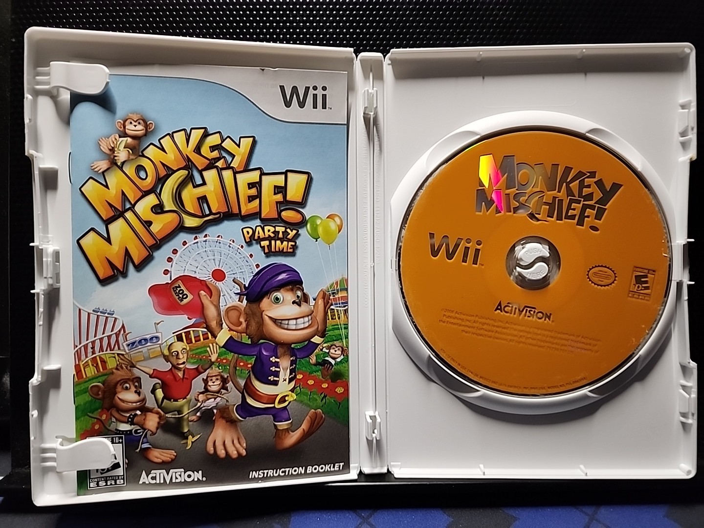 Monkey Mischief Party Time (Nintendo Wii) Fully Teated