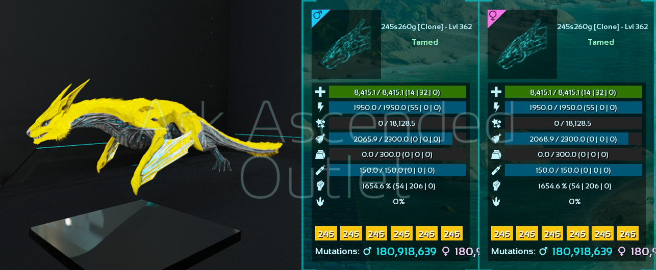 Ark Survival Ascended-ASA-PVE-Managarmr-NEW STOCK-Dino-PC/PS5/XBOX-Official