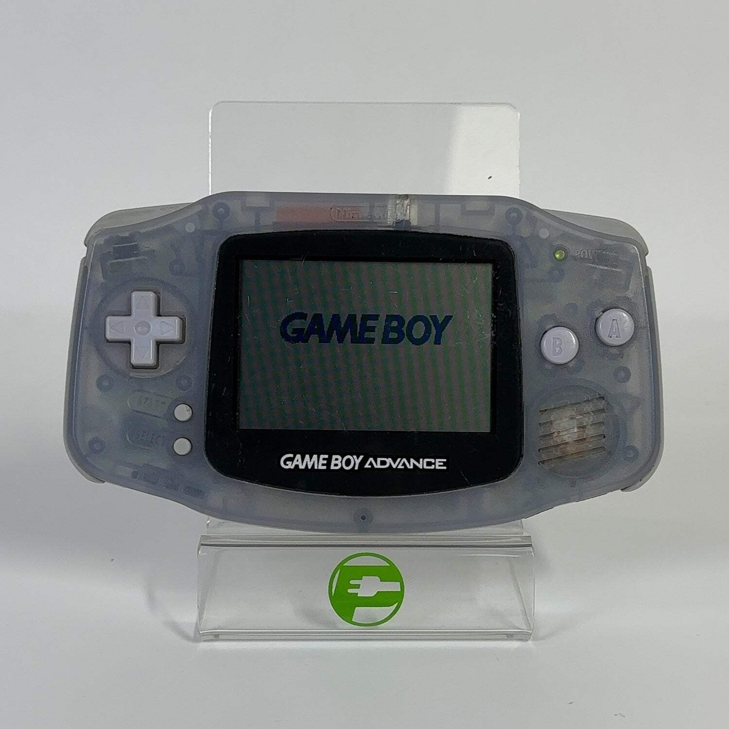 Nintendo Game Boy Advance Clear Handheld Game Console AGB-001