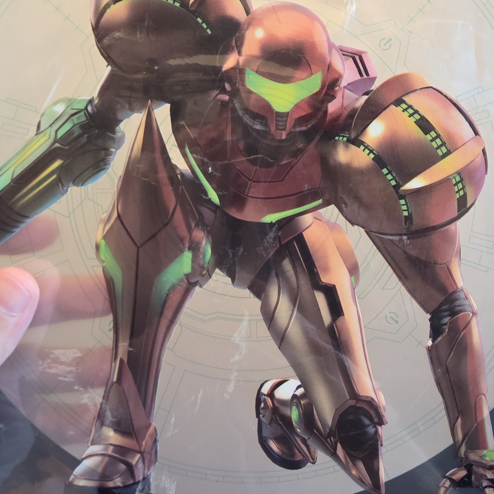 Metroid Prime Remastered Original 2023 Store Counter Top Promo Standee w item