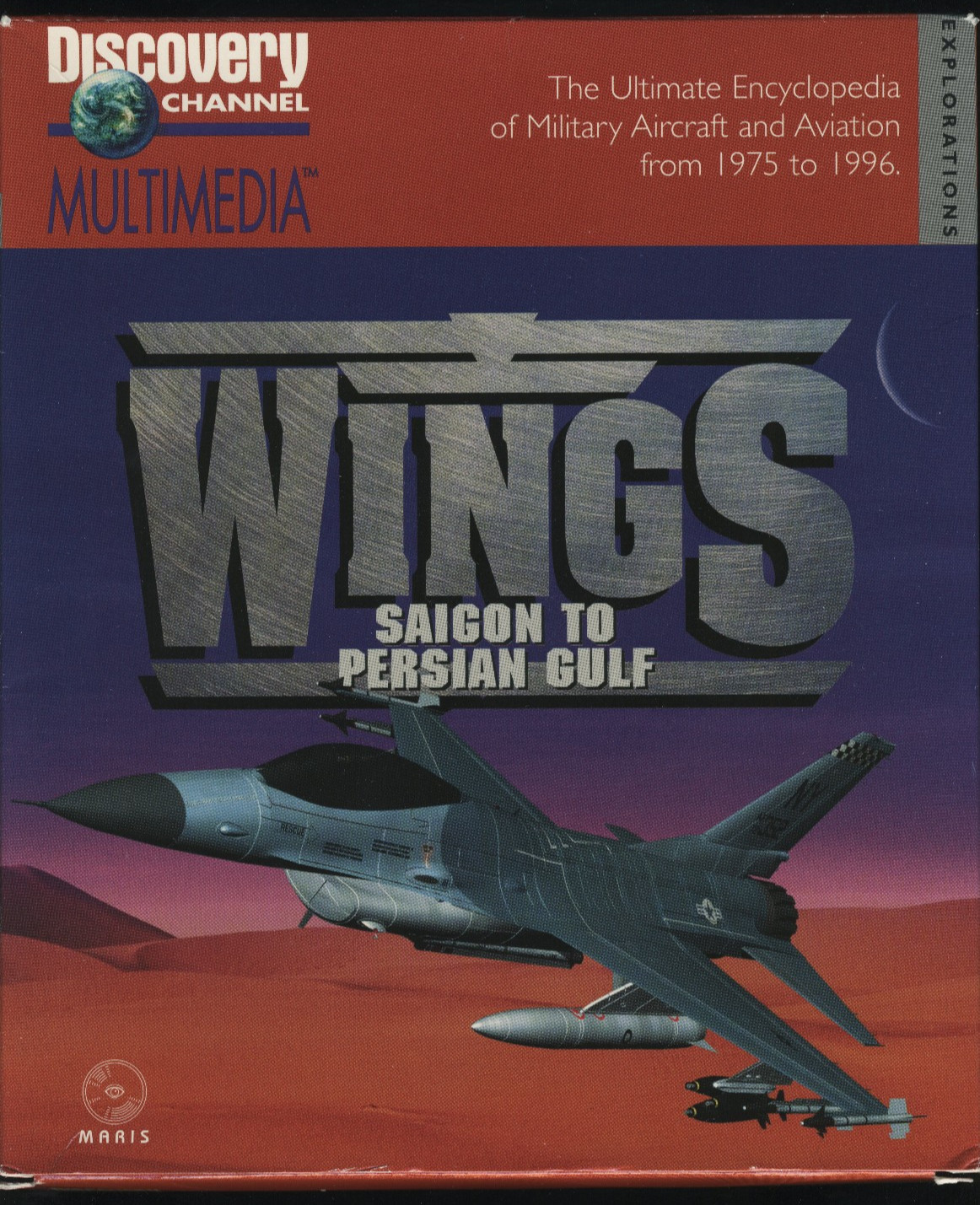 Discovery Wings Lot Midway Hiroshima Korea Vietnam Persian Gulf CD-ROM PC Mac