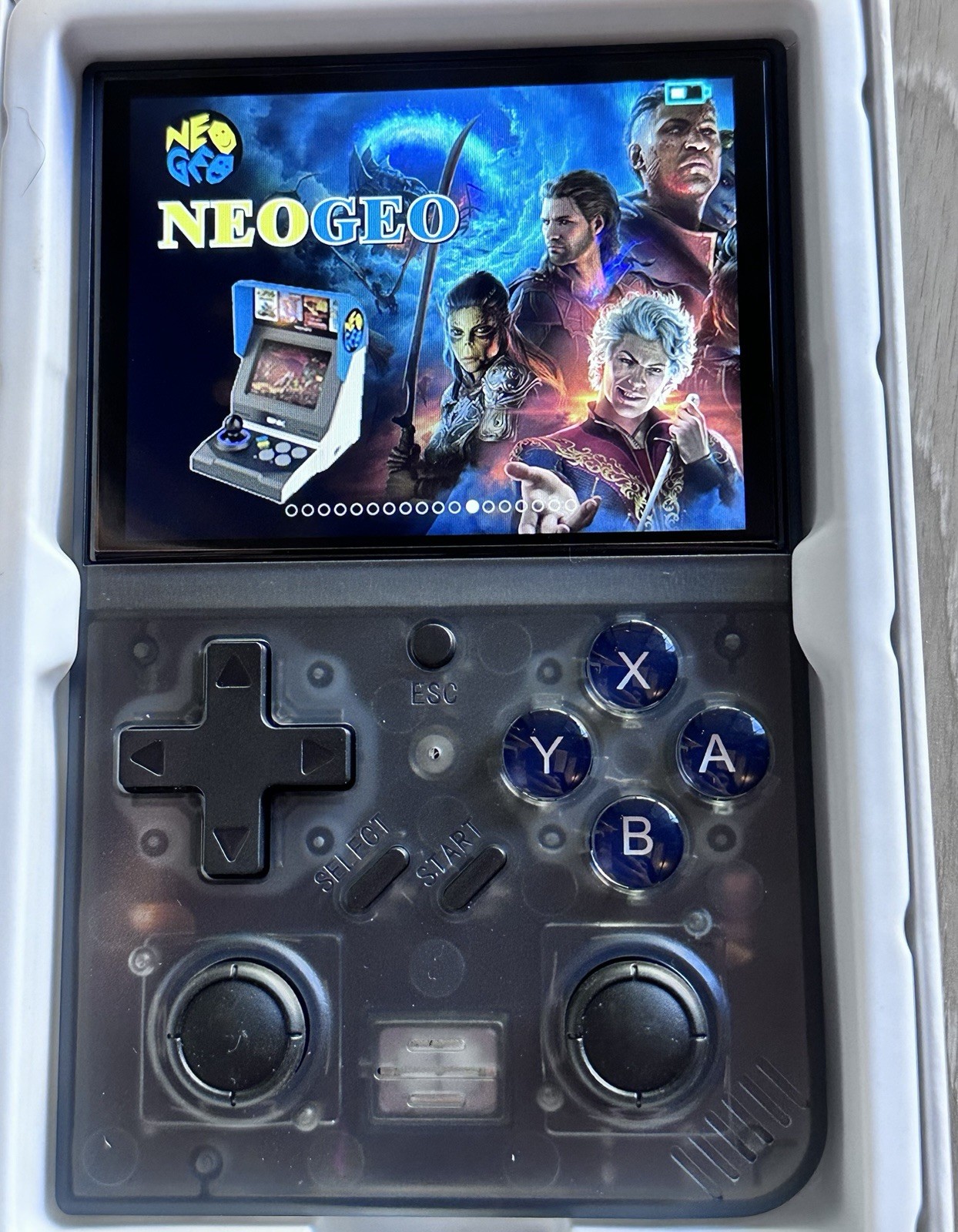 Portable Retro Gaming Console with 15 000 Legendary Games Built-in