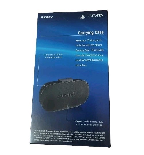 New – SONY Official PS VITA Protective Case & Stand OEM PLAYSTATION Series 1000