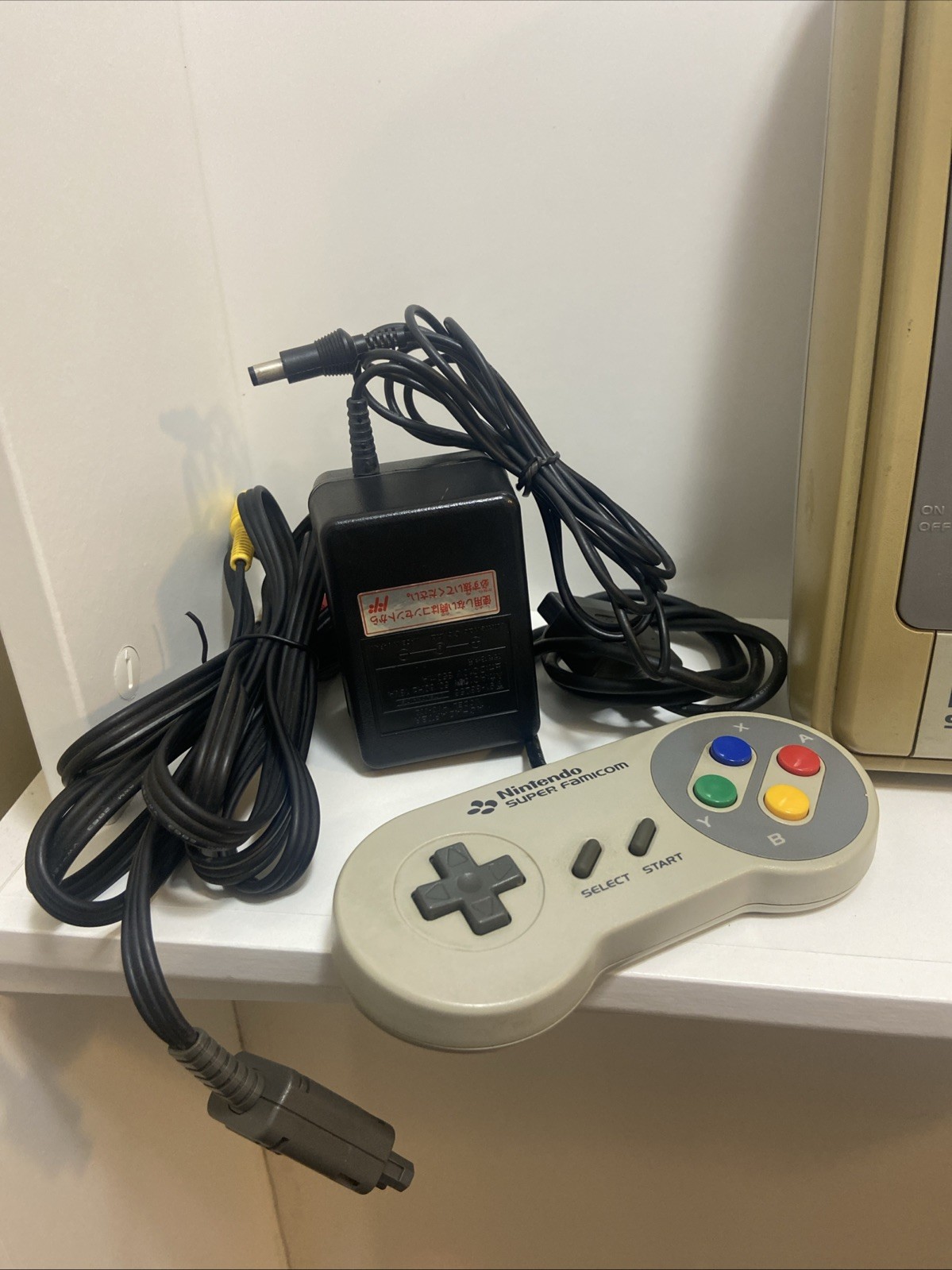 Nintendo Super Famicom Console Bundle 2 Controllers Mario Kart Tested Japan