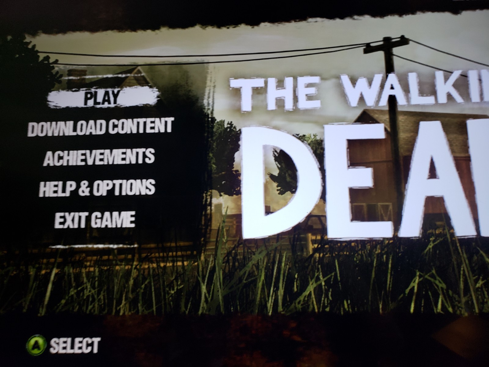 The Walking Dead Season 1 – Xbox 360 – Disc Only – Tested – Achievement Hunting