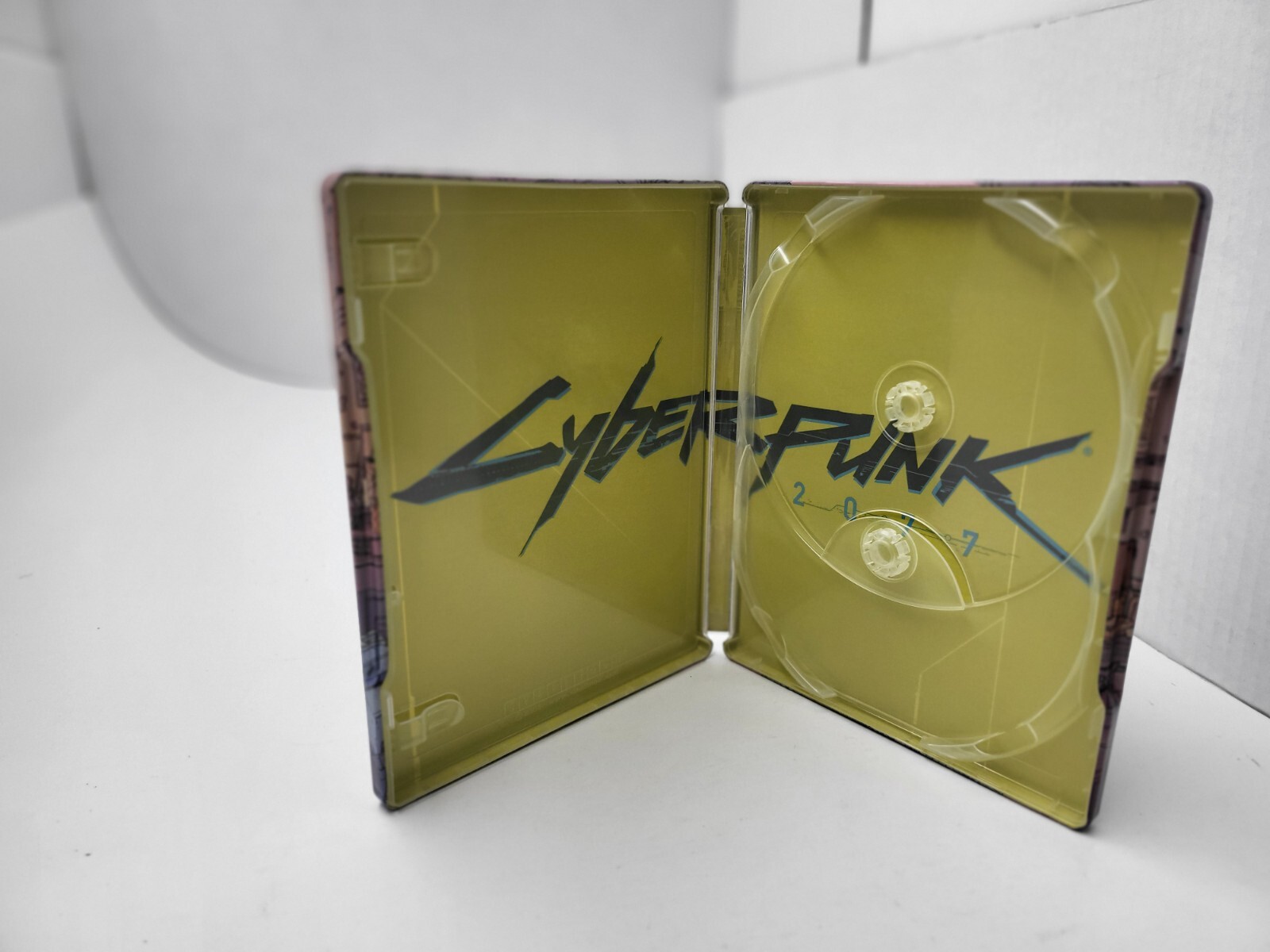 MINT NEW Sealed Cyberpunk 2077 Only Voodoo Metal Steel Book Case NO GAME #i11