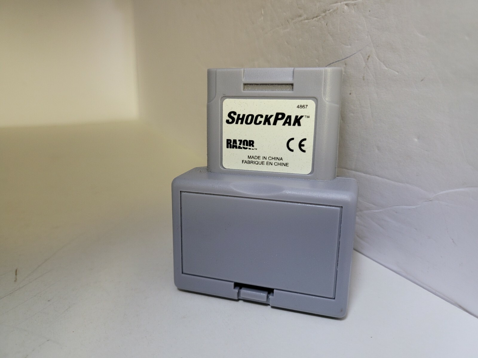 RUMBLE TREMOR VIBRATION SHOCK PAK PACK FOR N64 NINTENDO 64 BLINKING LIGHTS UP !!