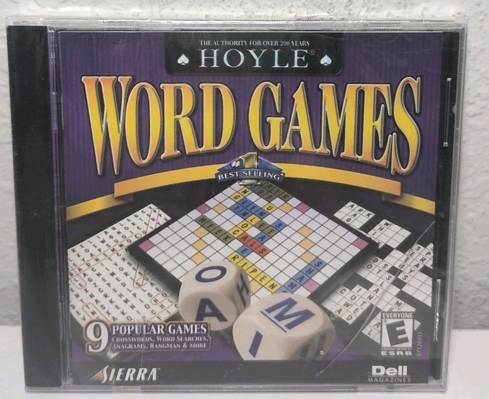 Hoyle Word Games PC CD ROM Brand New B372