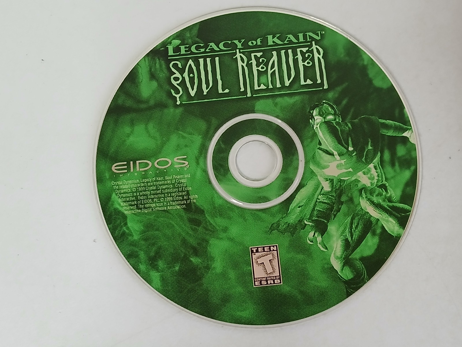 EIDOS Legacy of Kain Soul Reaver 1999 PC Game CD-ROM Trapezoid Big Box Complete