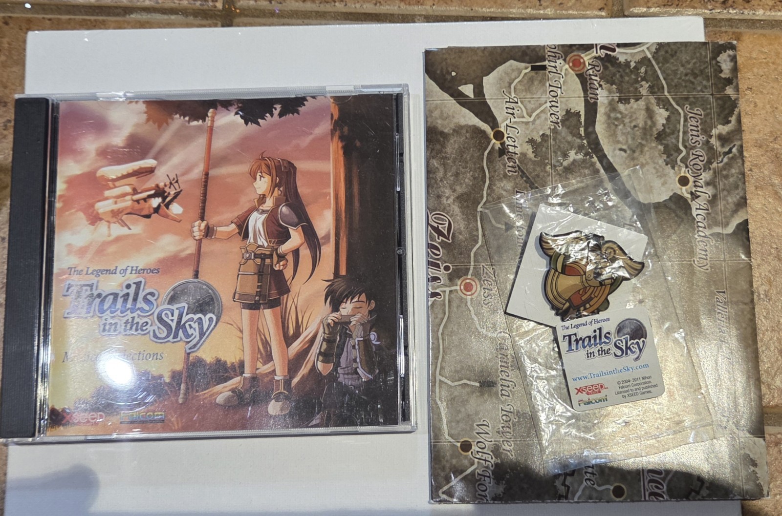 XSEED Games Legend of Heroes: Trails in the Sky Premium + Manual PSP T 2011