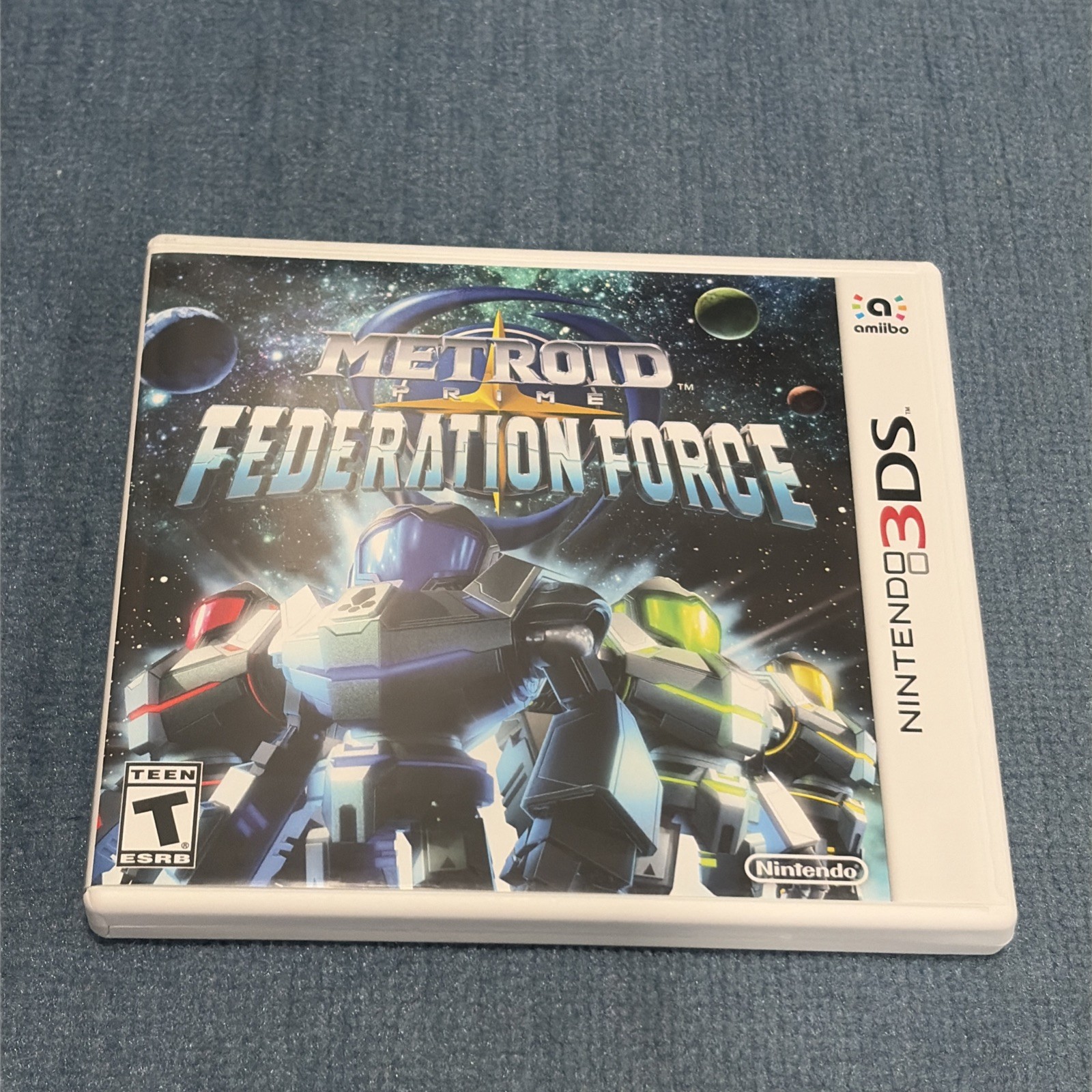 Metroid Prime: Federation Force (Nintendo 3DS, 2016) CIB Tested CLEAN