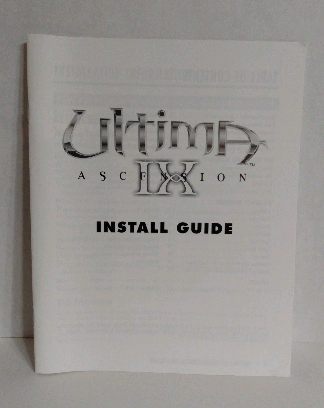 Ultima IX: Ascension PC 1999 Big Box Complete Game CD-ROM With Map Cards Manuals