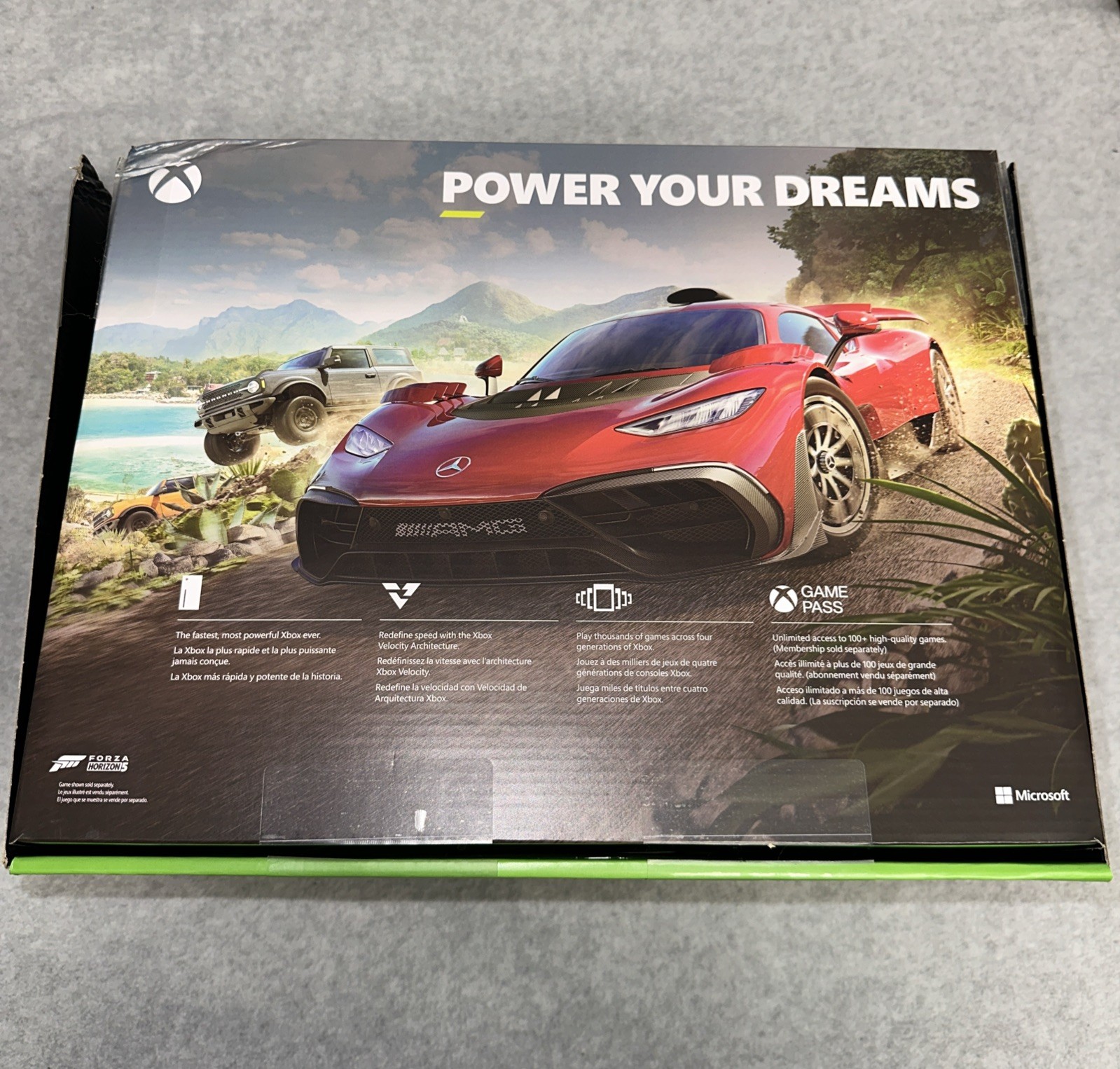 Microsoft Xbox Series X 1TB SSD – EMPTY BOX ONLY with Foam, Inserts