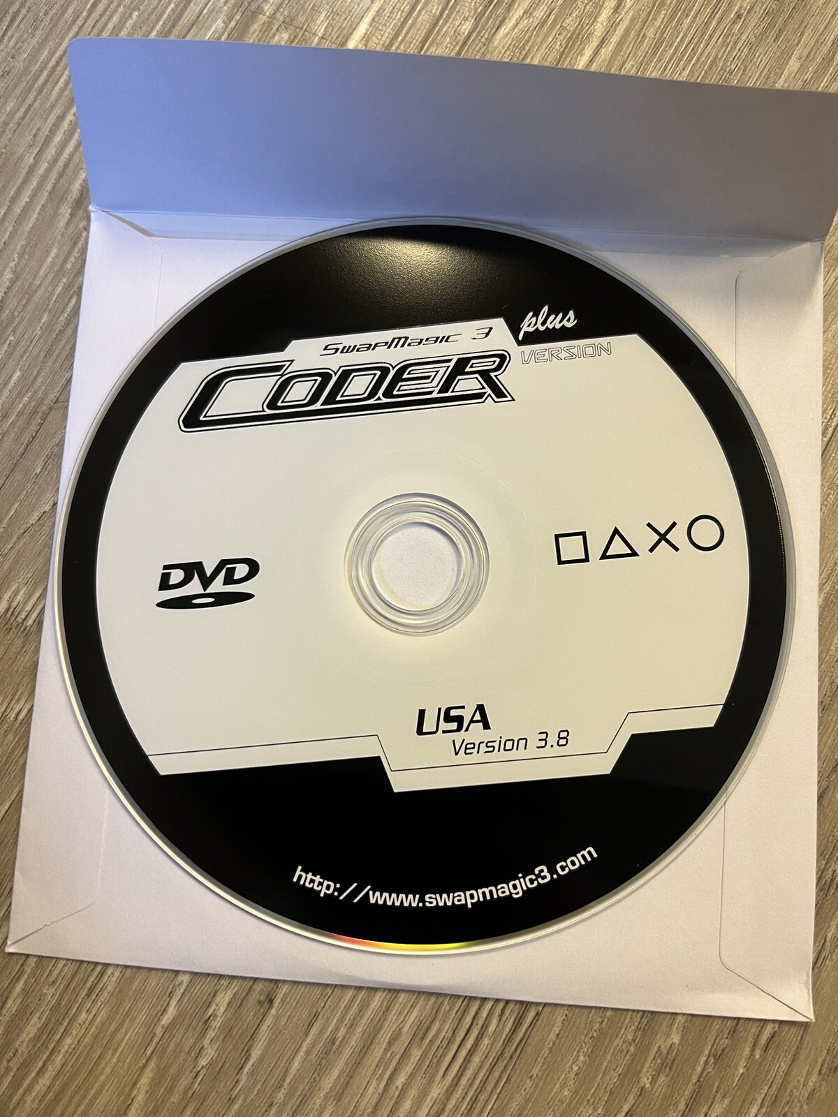 SwapMagic 3 Coder Plus USA Version 3.8 DVD Sony Playstation 2 PS2