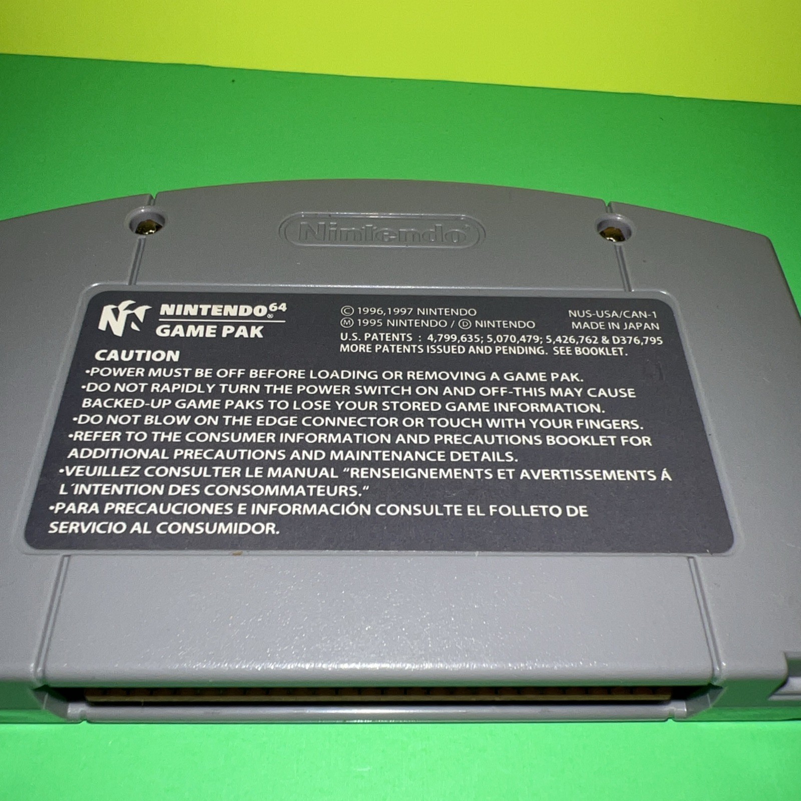 Mario Party 1 Nintendo 64 N64 Original Authentic Classic Game!
