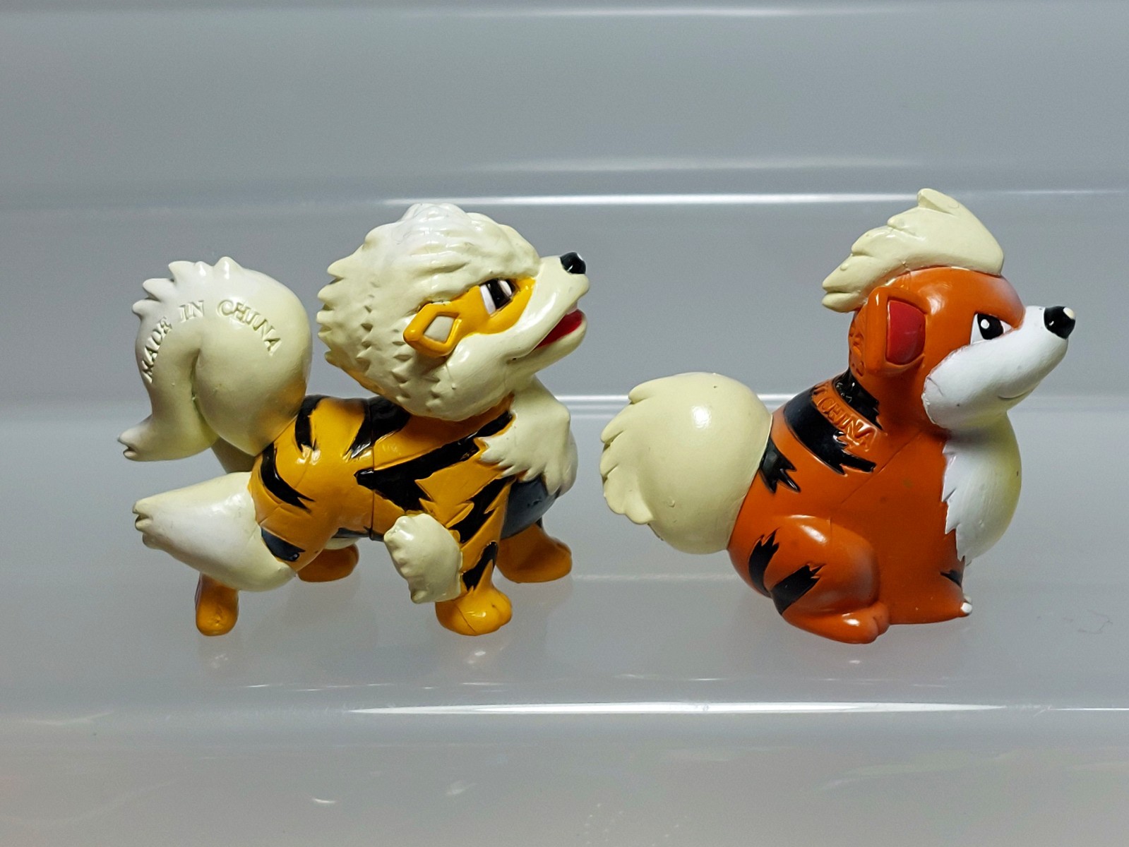 Arcanine Growlithe Pokemon Monster Collection Figure Set Tomy Japan P08 1.8in